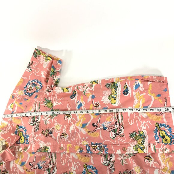 Cooke Street Short Sleeve Hawaiian Shirt Men's Small 100% Cotton Surfing Aloha - Picture 8 of 10